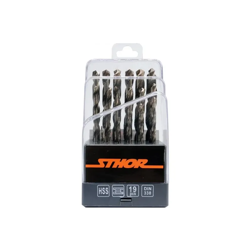HSS Urbju komplekts metālam 1-10mm,19gb.