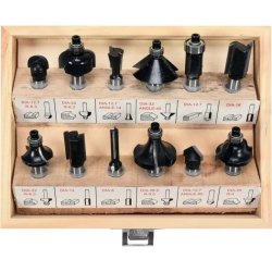 Koka frēžu komplekts, 12gb.