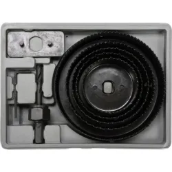 Kroņurbju komplekts, 8gb., 64-127mm