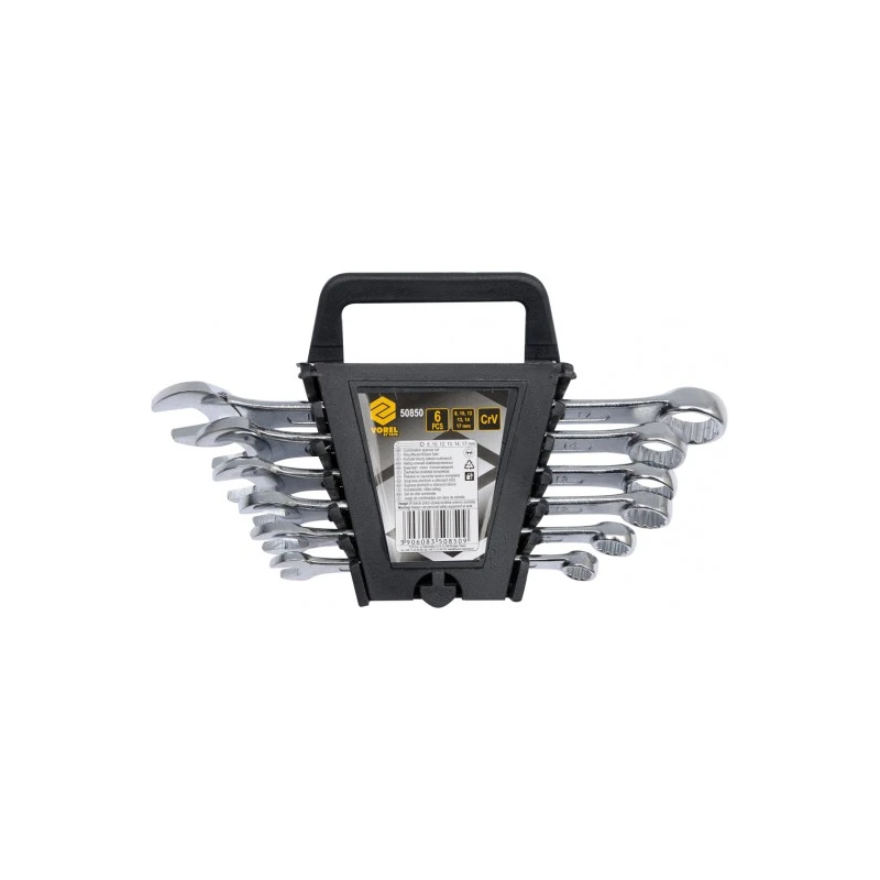 Kombinēto atslēgu komplekts 6gb, 8-17mm
