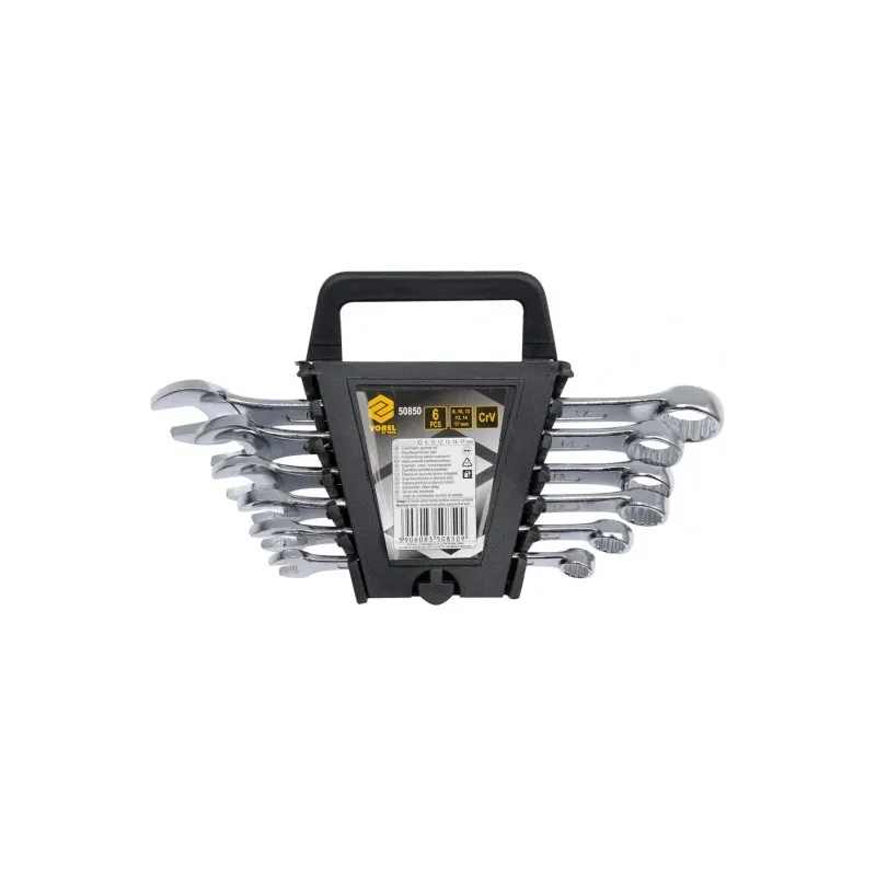 Kombinēto atslēgu komplekts 6gb, 8-17mm