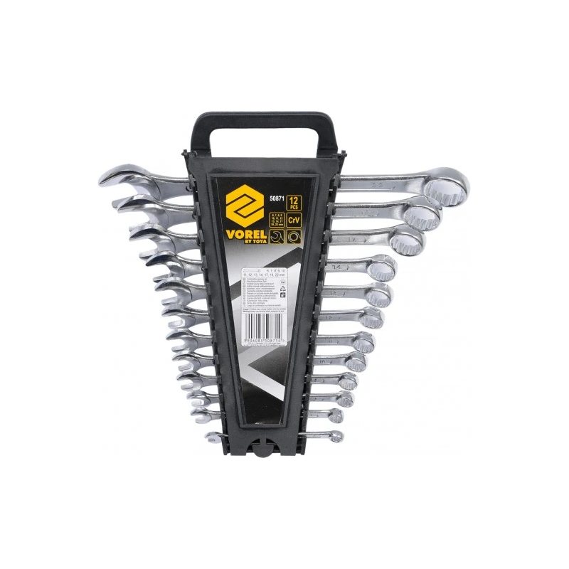 Kombinēto atslēgu komplekts 12gb, 6-22mm