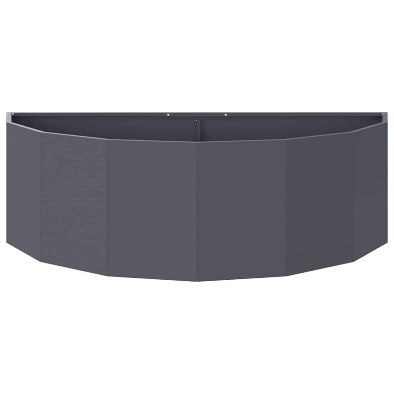 vidaXL Puķu kaste Antracīts 120 x 60 x 35 cm Tērauds