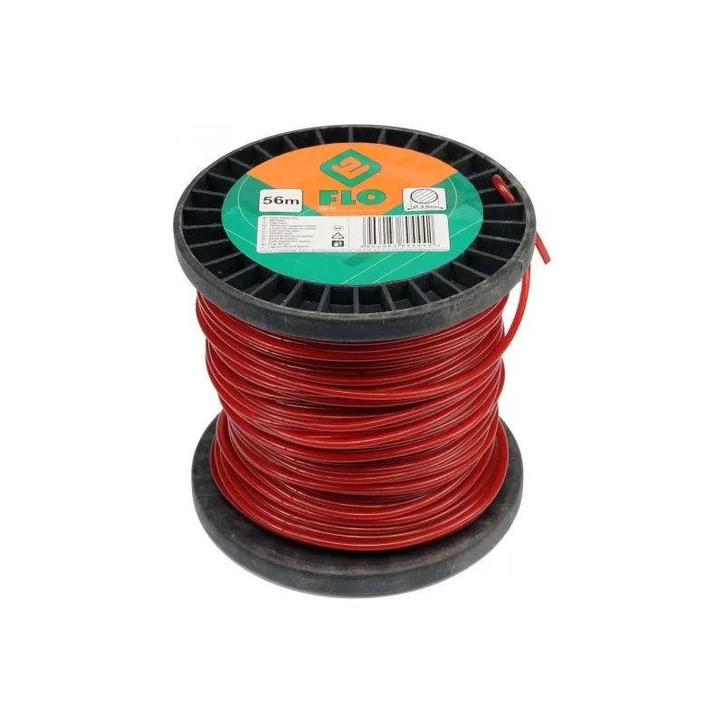 Trimmera aukla kvadrāta 3.0mmx56m