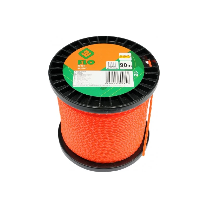 Trimmera aukla 2.4mmx90m,SILENT