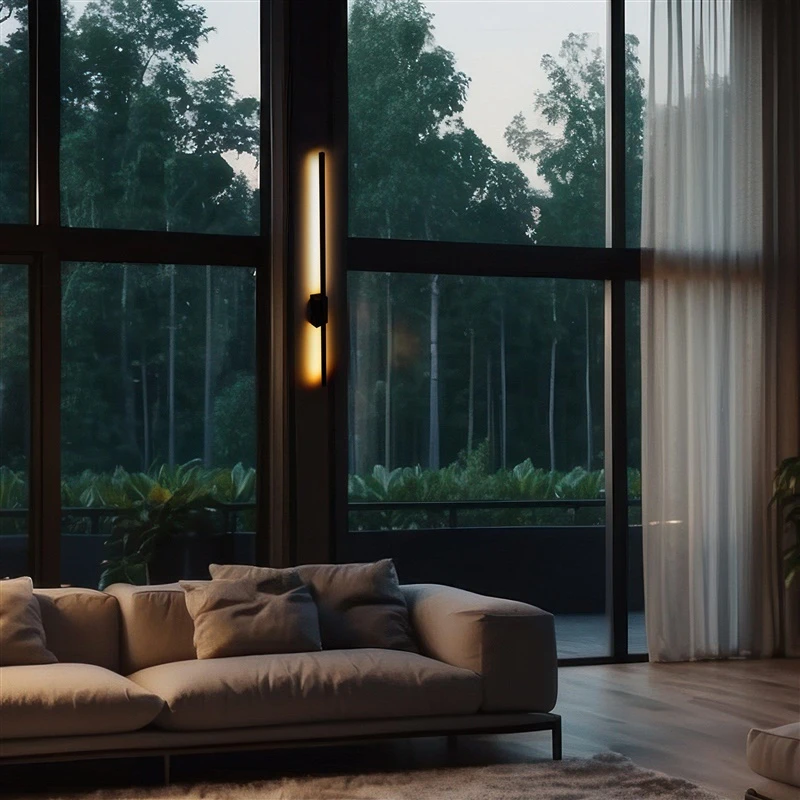 Lampa sienas flash led 108 cm 14w+7w