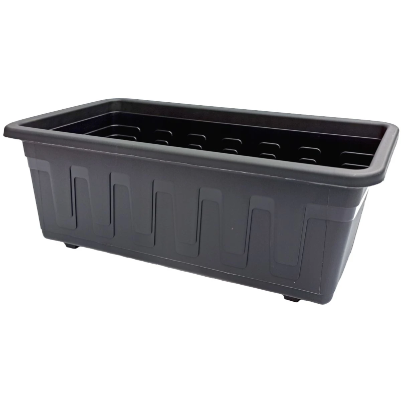 Balkona kaste 40cm Popular antracīta