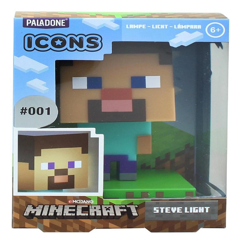 Paladone Minecraft Steve Icon Light