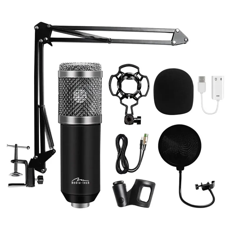 Media-Tech MT397S Studio&Streaming Microphone