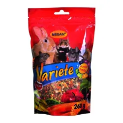 Корм для грызунов Megan, для шиншилл-для кроликов-для морских свинок, 0.260 кг