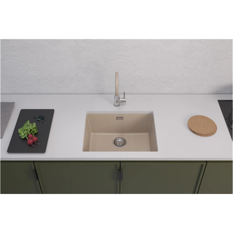 Izlietne omni 30 g55 ar sifonu smilšu