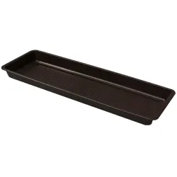Tray 60cm for balcony box k. Popular brown