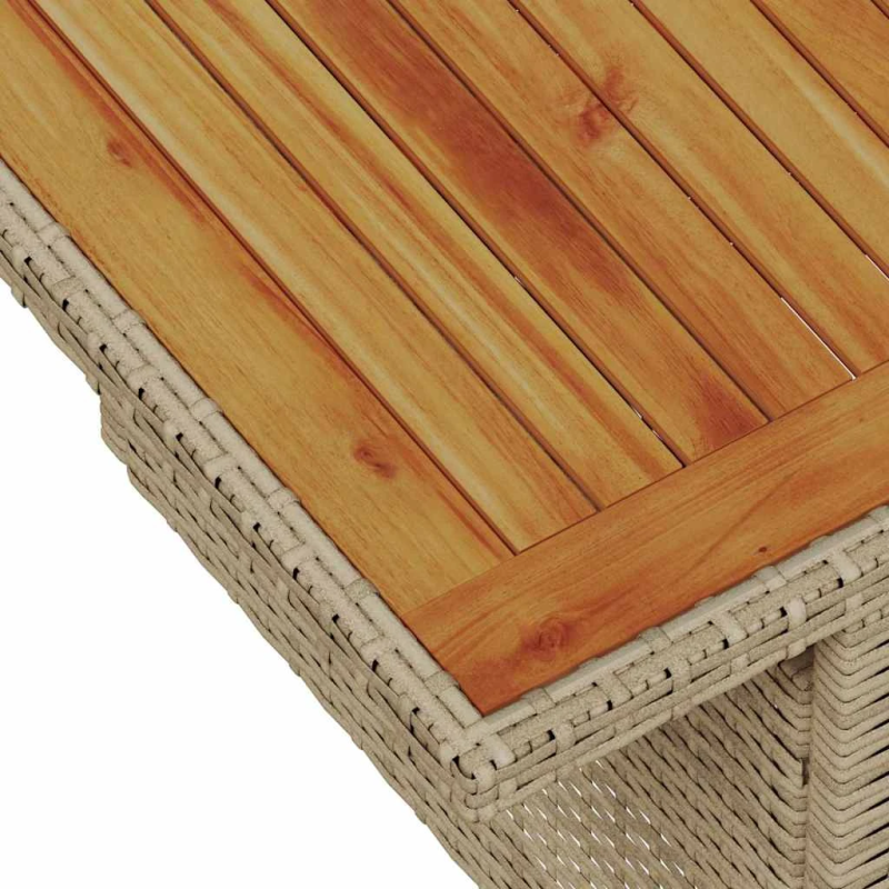 vidaXL Dārza dīvānu komplekts ar spilvenu 8 pcs Bēša un gaiši pelēka