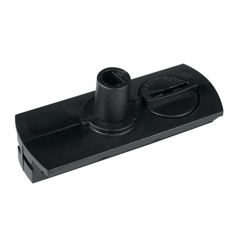 Savienojums sliedes ieb.stab melns