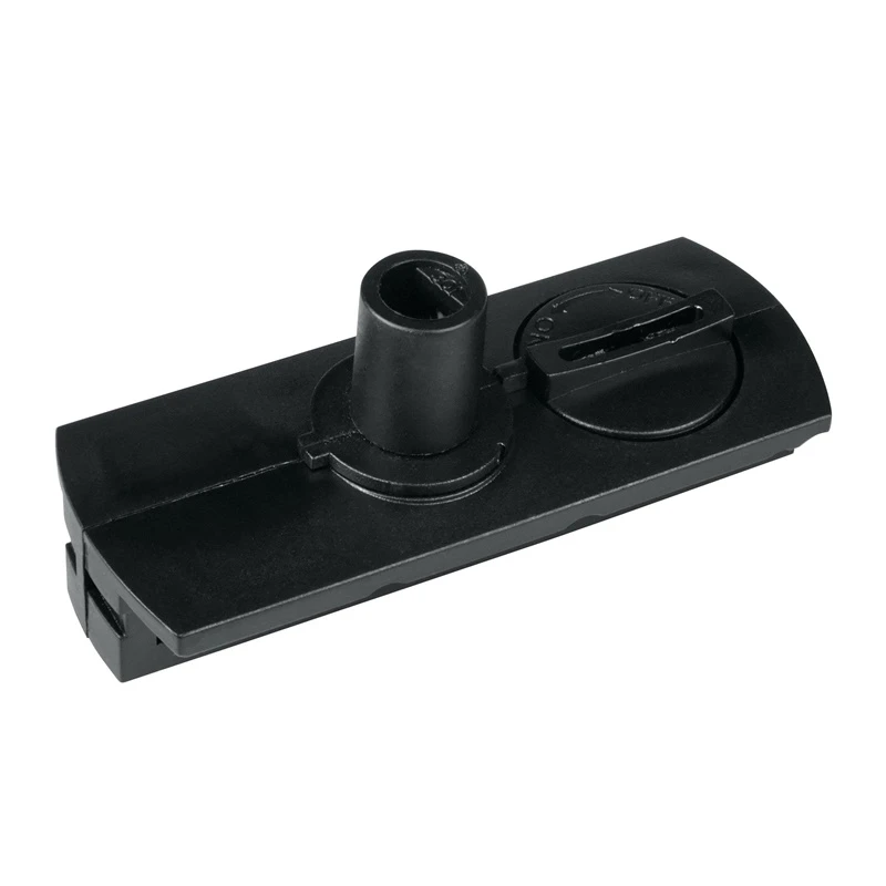 Savienojums sliedes ieb.stab melns