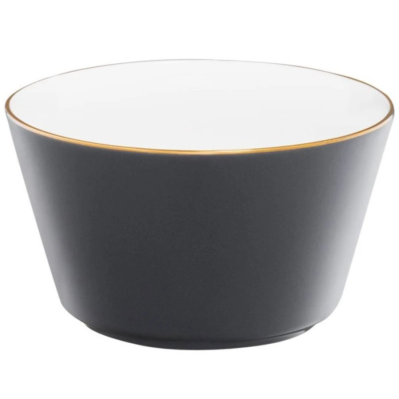 Bļodiņa porcelāna Royal 14cm, tumši pelēka