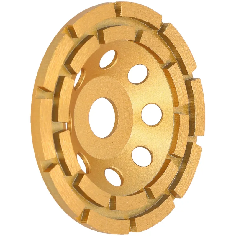 Dimanta disks slīpešanai PRO 125mm 2 rindu segmenti