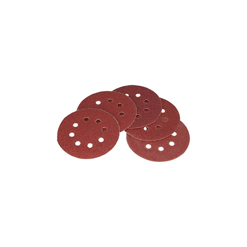 Smilšpapīra disks Velkro d.125 Nr. 60-8caur. 5gb