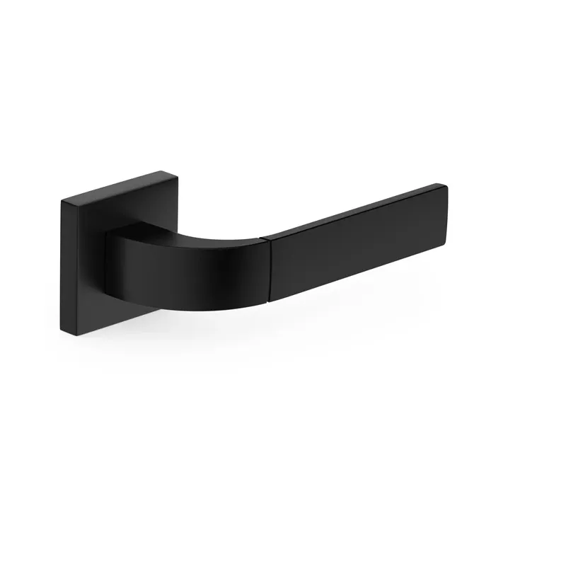 Durvju rokturis, iekštelpām Metal-Bud K Black FOKS K, melna