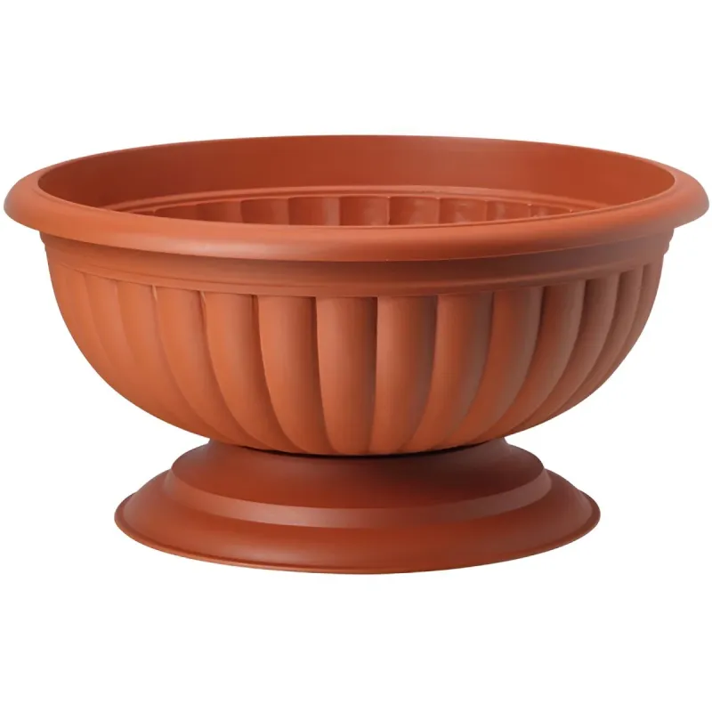 Puķu pods Form Plastic Grace 1003, plastmasa, brūna krās.