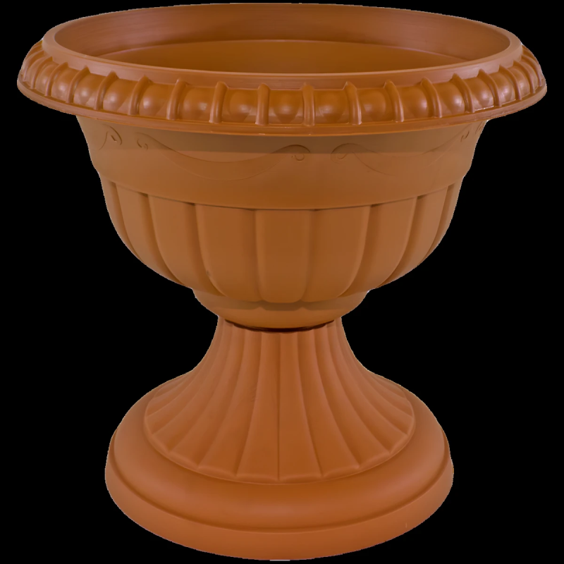 Puķu pods-vāze Roma 6 terakota