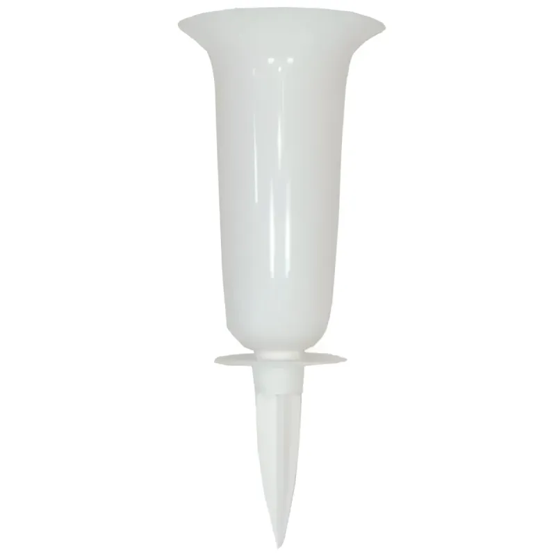 Kapu vāze Form Plastic Dama 1070, 32.7 cm, balta krās.