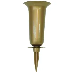 Kapų vaza Form Plastic Dama 1070, 32.7 cm, aukso sp.