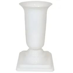 Kapų vaza Form Plastic Dama 1060, 26.7 cm, balta sp.