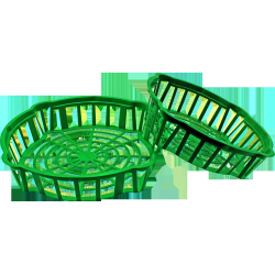 Grozs sīpolu audzēšanai ovāls 25cm