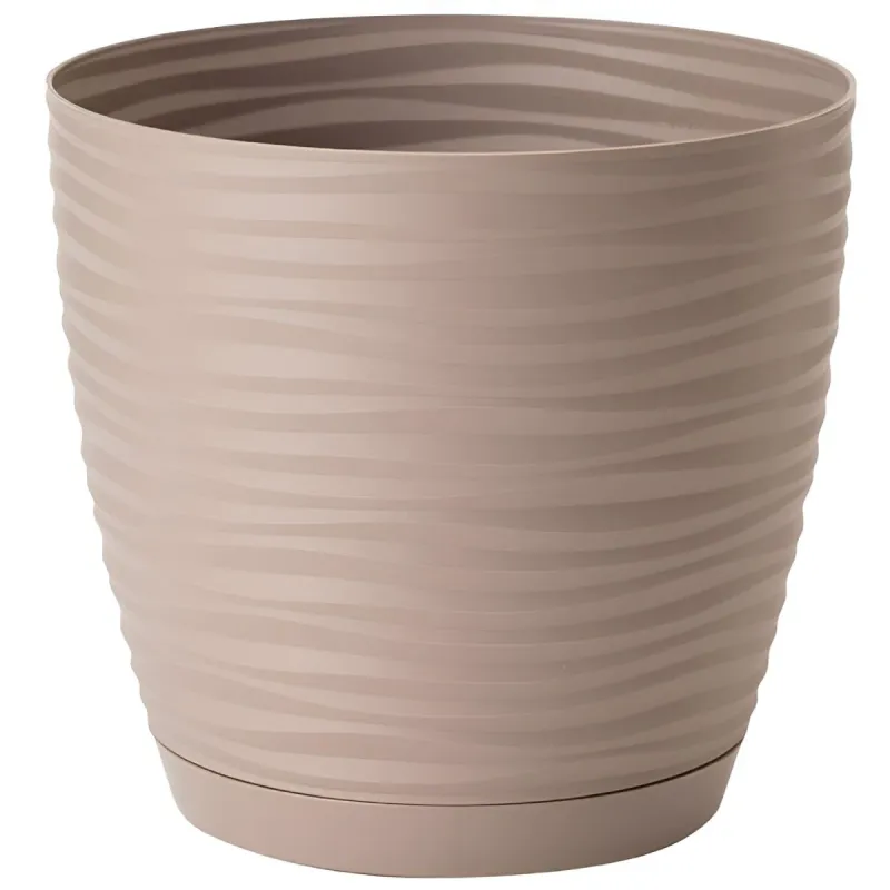 Puķu pods Form Plastic Petit 3040, plastmasa, brūna krās.