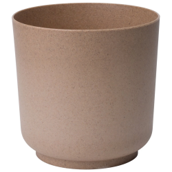 Puķu pods Satina Eco 13cm brūns 1.5L