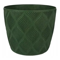 Puķu pods Flow Petit Eco 17cm, zaļš