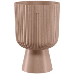 Puķu pods Keli Mika 18cm, Eco Wood brūns