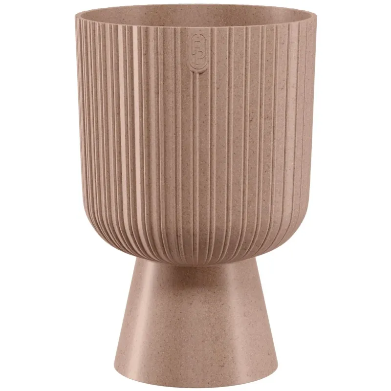 Puķu pods Keli Mika 18cm, Eco Wood brūns