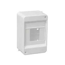 Распределительный щит Pawbol, IP40, 4 mод., белый цв.
