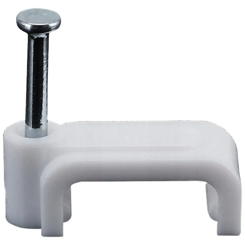 Kabeļklipsis sc-2x1L 25gb balts