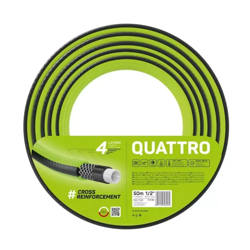 Laistīšanas šļūtene Quattro 1-2 50 m