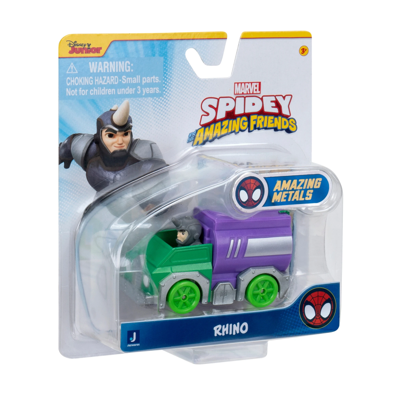 SPIDEY AND HIS AMAZING FRIENDS Die-cast automašīna, 7,5 cm