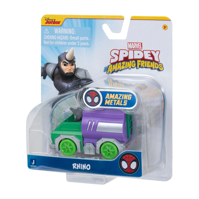 SPIDEY AND HIS AMAZING FRIENDS Die-cast automašīna, 7,5 cm