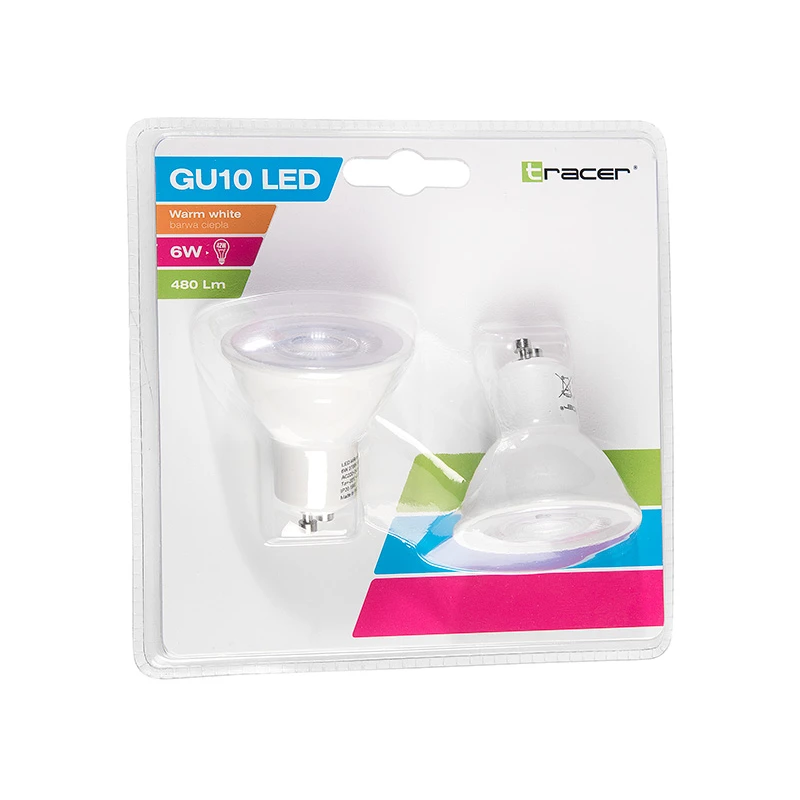 Tracer 46501 LED Bulb GU10 6W 42 Warm White
