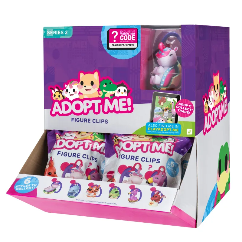 ADOPT ME Figural keychain in blind pack, 8 cm