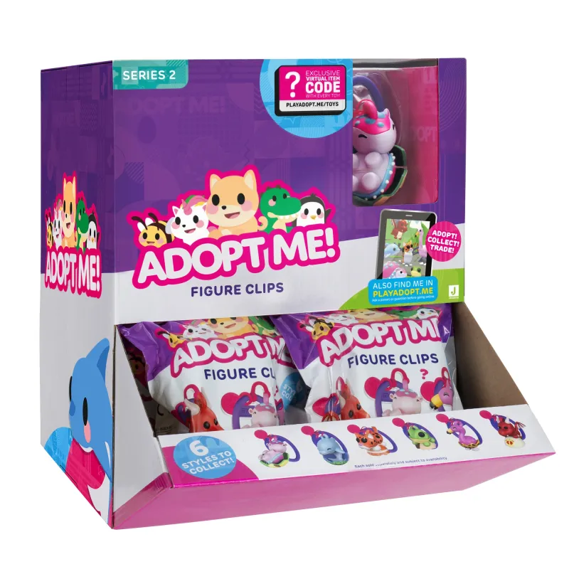 ADOPT ME Figural keychain in blind pack, 8 cm