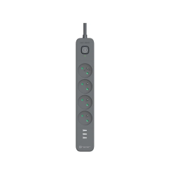 Tracer 47027 Power Line+ 1.5m ,4 outlets +3x USB A, 5V 2,4A,