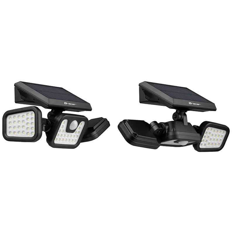 Tracer 47191 Saturn LED solar floodlight with motion sensor