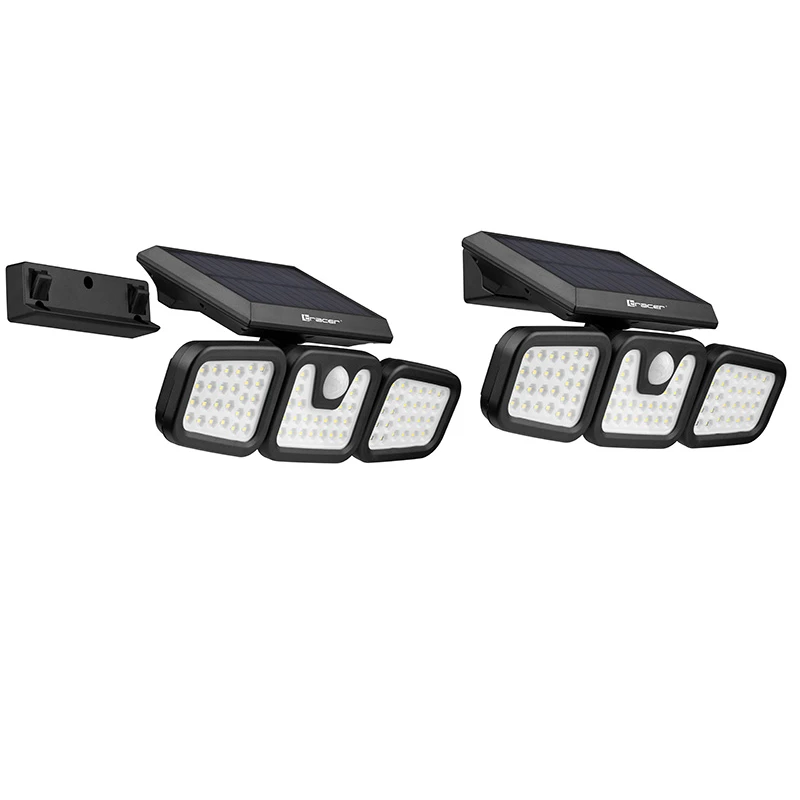 Tracer 47191 Saturn LED solar floodlight with motion sensor