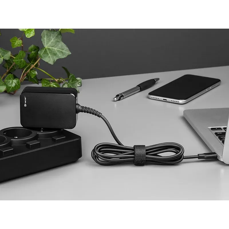 Tracer 47201 Prime 65W USB-C nešiojamo kompiuterio įkroviklis