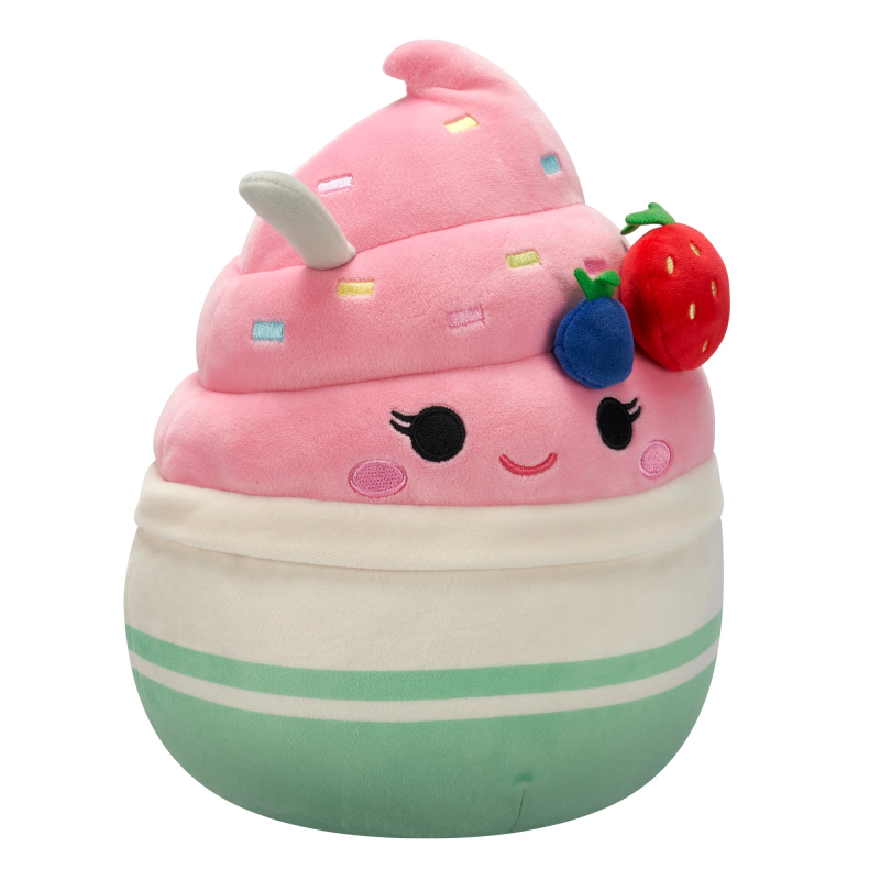 SQUISHMALLOWS Mystery Squad W21 Plīša rotaļlieta slēgtā iepakojumā, 20 cm