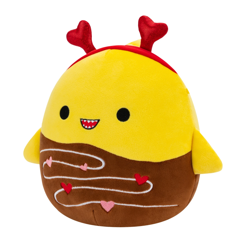SQUISHMALLOWS Mīkstā rotaļlieta, Valentīndienas sērija, 19 cm
