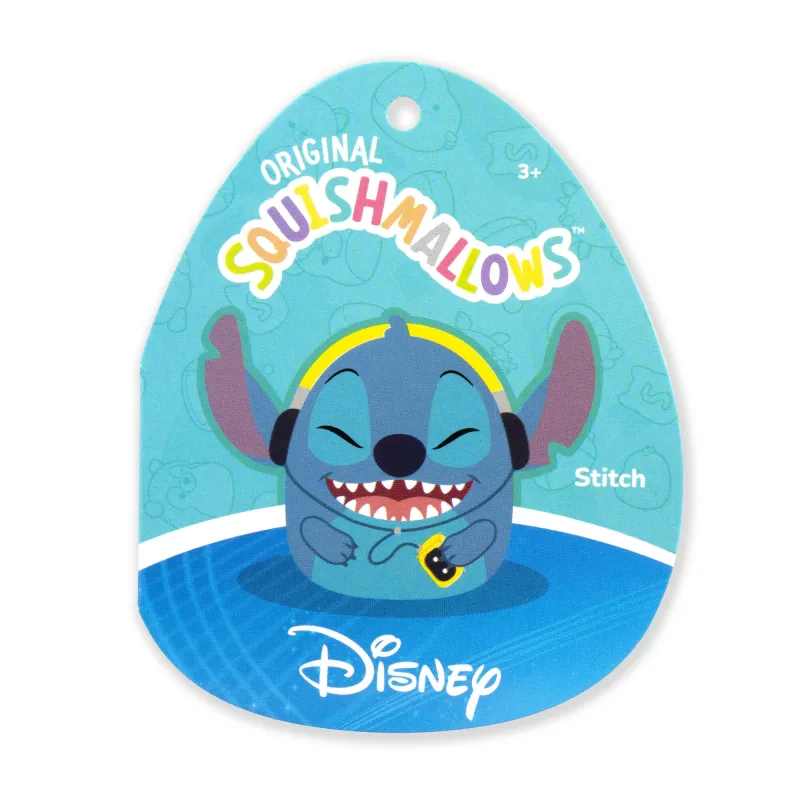 SQUISHMALLOWS DISNEY STITCH Plīša rotaļlieta, 16 cm,
