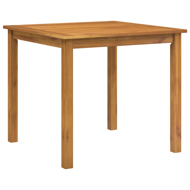 vidaXL Dārza ēdamgalds 5 pcs Bēša Cietā akācijas koks